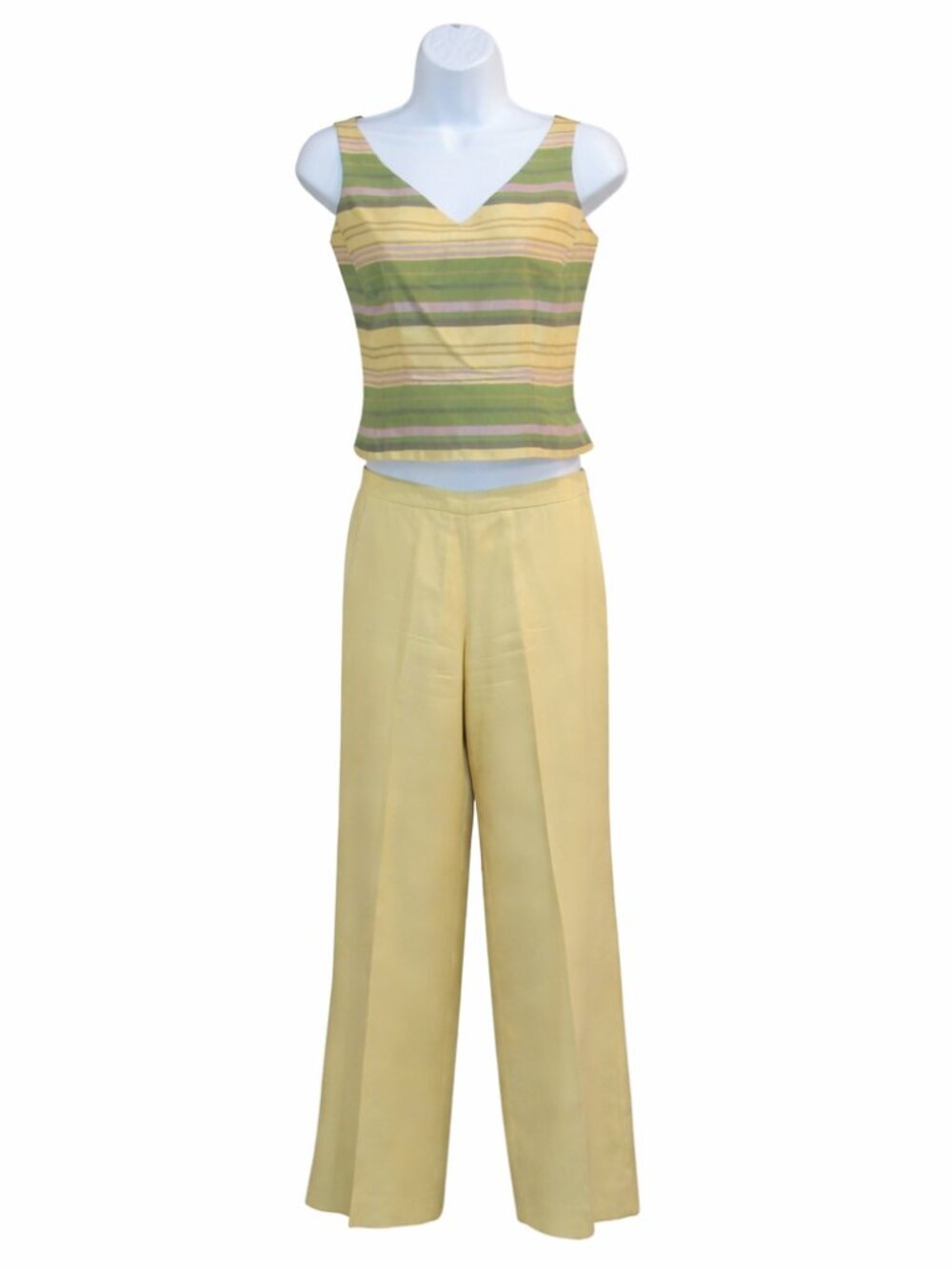 Vintage Ann Taylor Silk Two-Piece Set | Size 4 Petite
